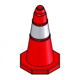 Πλαστικός Κώνος 50cm PARK-DHPE7