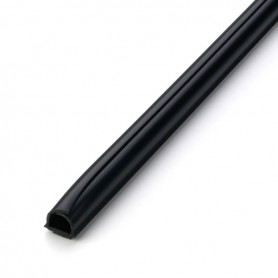 Cablefix Εύκαμπτο Κανάλι 8x7mm Μαύρο 4m Inofix 2201-30