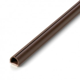 Cablefix Εύκαμπτο Κανάλι 8x7mm Καφέ 4m Inofix 2201-4