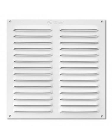 Σχάρα Εξαερισμού Αλουμινίου 200x200mm Λευκή Inofix 1252-2