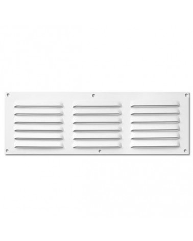 Σχάρα Εξαερισμού Αλουμινίου 100x300mm Λευκή Inofix 1264-2