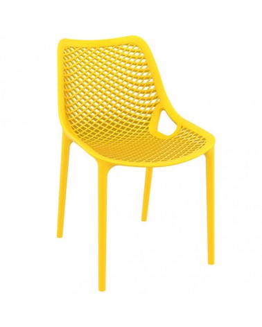 Air Καρέκλα Πολυπροπυλενίου Yellow 50x60x82cm