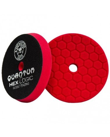 Chemical Guys Hex-Logic Quantum Ultra Light Finishing Pad Κόκκινο 6.5In