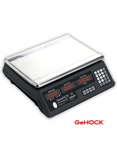 Ψηφιακή Επιτραπέζια Ζυγαριά Έως 40kg Μαύρη 60-PCS0402 GeHOCK
