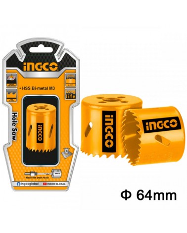 Ποτηροτρύπανα Bi-Metal 64mm HSB10641 Ingco