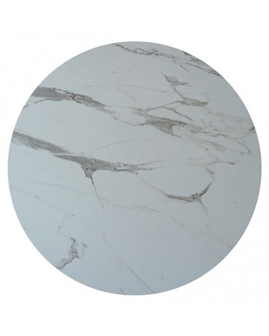 Επιφάνεια Werzalit Φ70cm Μάρμαρο Carrara