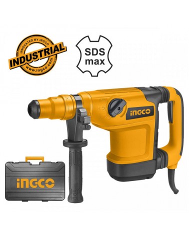 Πιστολέτο Περιστροφικό Κρουστικό SDS Max 6.6kg RH1200428 Ingco