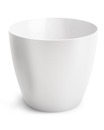 Aga Mat Γλάστρα Πολυπροπυλενίου White O25x22.9cm