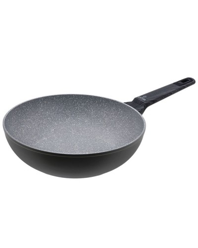 Γουόκ Cuisson Αντικολλητικό Πρεσσαριστού Αλουμινίου 28cm