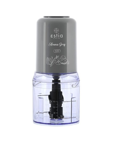 Πολυκόπτης Aroma Grey 400W Με Πλαστικό Μπολ 500ml