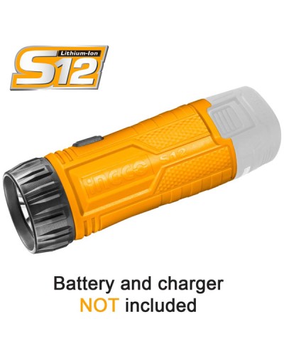Φακός Μπαταρίας 12V Li-Ion SOLO 100 Lumen CWLI1223 Ingco