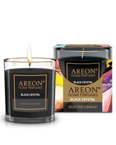Areon Scented Candle Αρωματικό Κερί Black Crystal 120gr