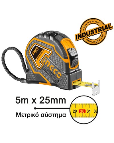 Μετροταινία Profi 5m x 25mm HSMT88051E Ingco