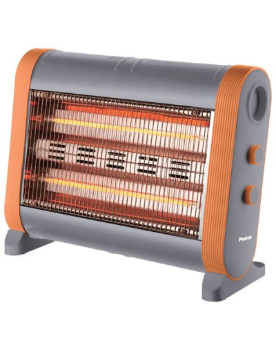 Θερμάστρα Carbon PRQH-81102 Primo Γκρι Πορτοκαλί 1600W