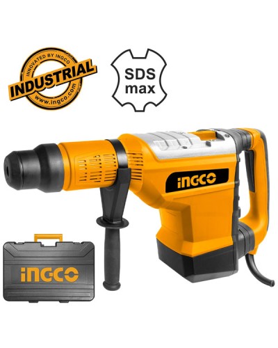 Πιστολέτο Περιστροφικό Κρουστικό 1700W SDS Max 12kg RH1700558 Ingco