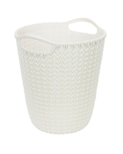 Knit Καλάθι Απορριμμάτων Μπεζ 7lt