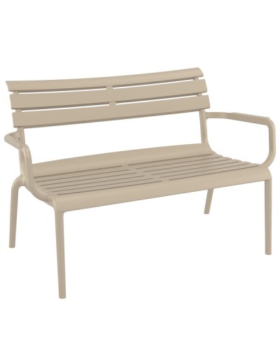 Paris Lounge Sofa Καναπές Πολυπροπυλενίου Taupe 116x70x75cm