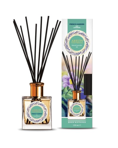Areon Home Perfume Αρωματικό Χώρου Με Sticks French Garden And Lavender Oil 150ml
