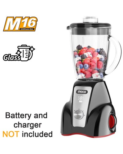 Μπλέντερ Μπαταρίας 16V Li-Ion 1.5L SOLO CJB050K Ingco