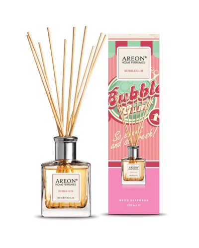 Areon Home Perfume Αρωματικό Χώρου Με Sticks Bubble Gum 150ml