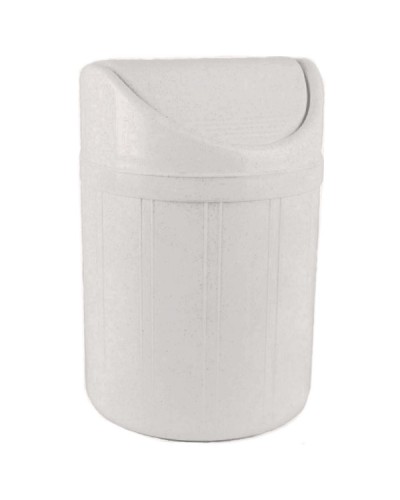Καλάθι Αιωρούμενο Flip-Flap 7lt Γκρι Μπεζ Φ20x30cm