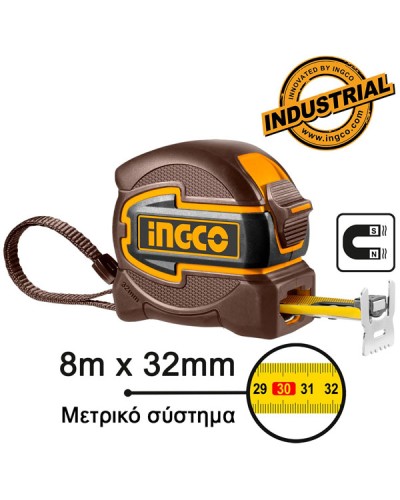 Μετροταινία 8m x 32mm HSMT80832M Ingco