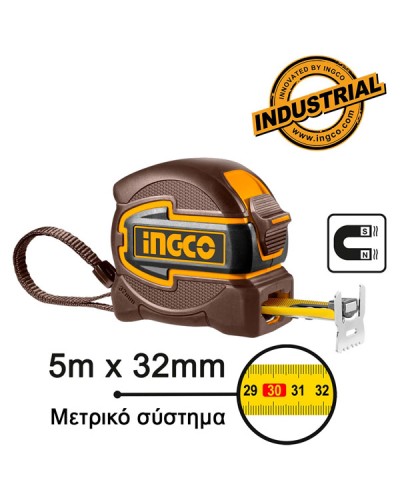 Μετροταινία 5m x 32mm HSMT80532M Ingco